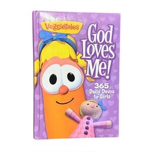 💰BOGO FREE God Loves Me! 365 Devotions For Girls Hardcover Book
